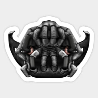 Bane mask mask Sticker